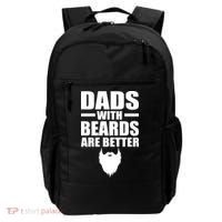 Dads With Beards Are Better Funny Backpack thumb 0