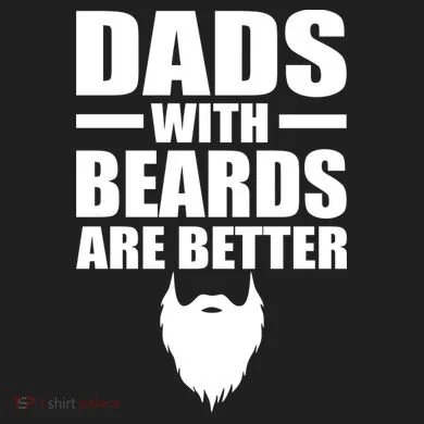 Dads With Beards Are Better Funny Adult Drive Performance Visor