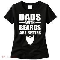 Dads With Beards Are Better Funny Women's T-Shirt thumb 0
