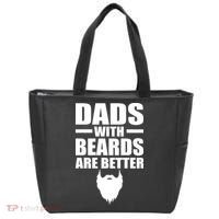Dads With Beards Are Better Funny Tote Bag thumb 0