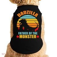 Dadzilla Father Of The Monsters Doggie Tank thumb 0