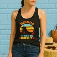 Dadzilla Father Of The Monsters Women's Tank Top thumb 2