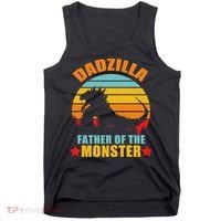 Dadzilla Father Of The Monsters Tank Top thumb 0