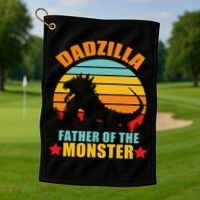 Dadzilla Father Of The Monsters Golf Towel thumb 1