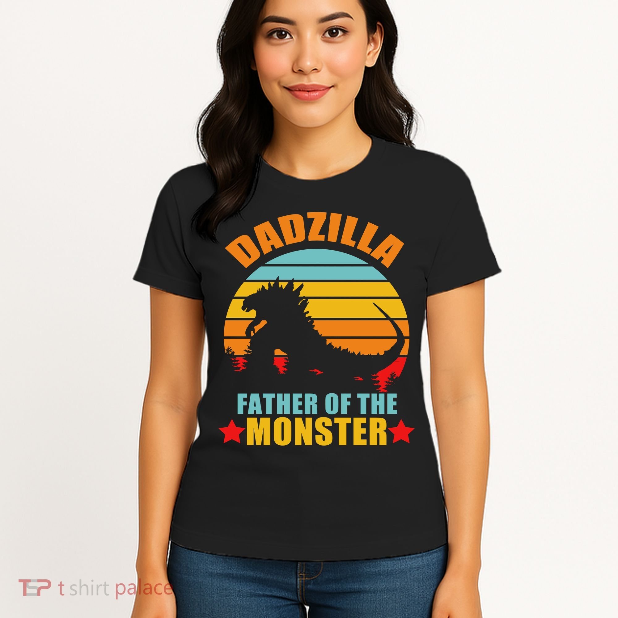 Dadzilla Father Of The Monsters Women's T-Shirt