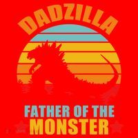 Dadzilla Father Of The Monsters Santa Hat thumb 1