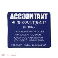Definition Accountant Funny CPA Gift Taxation Audit Taxes Mousepad thumb 0
