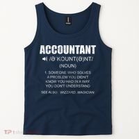 Definition Accountant Funny CPA Gift Taxation Audit Taxes Tank Top thumb 2