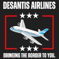 DeSantis Airlines Funny Political Meme DeSantis Airlines Women's Sweatshirt thumb 2
