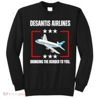 DeSantis Airlines Funny Political Meme DeSantis Airlines Sweatshirt thumb 0