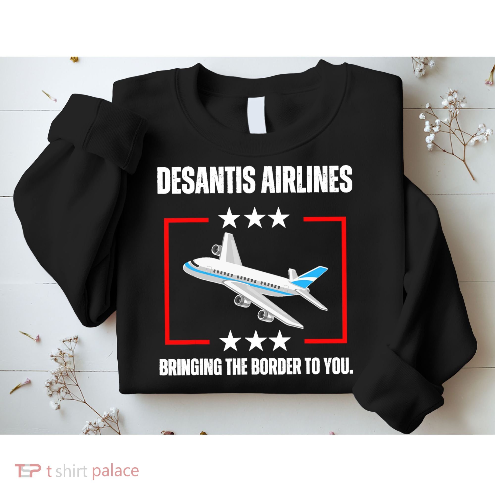 DeSantis Airlines Funny Political Meme DeSantis Airlines Sweatshirt