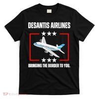 DeSantis Airlines Funny Political Meme DeSantis Airlines T-Shirt thumb 0