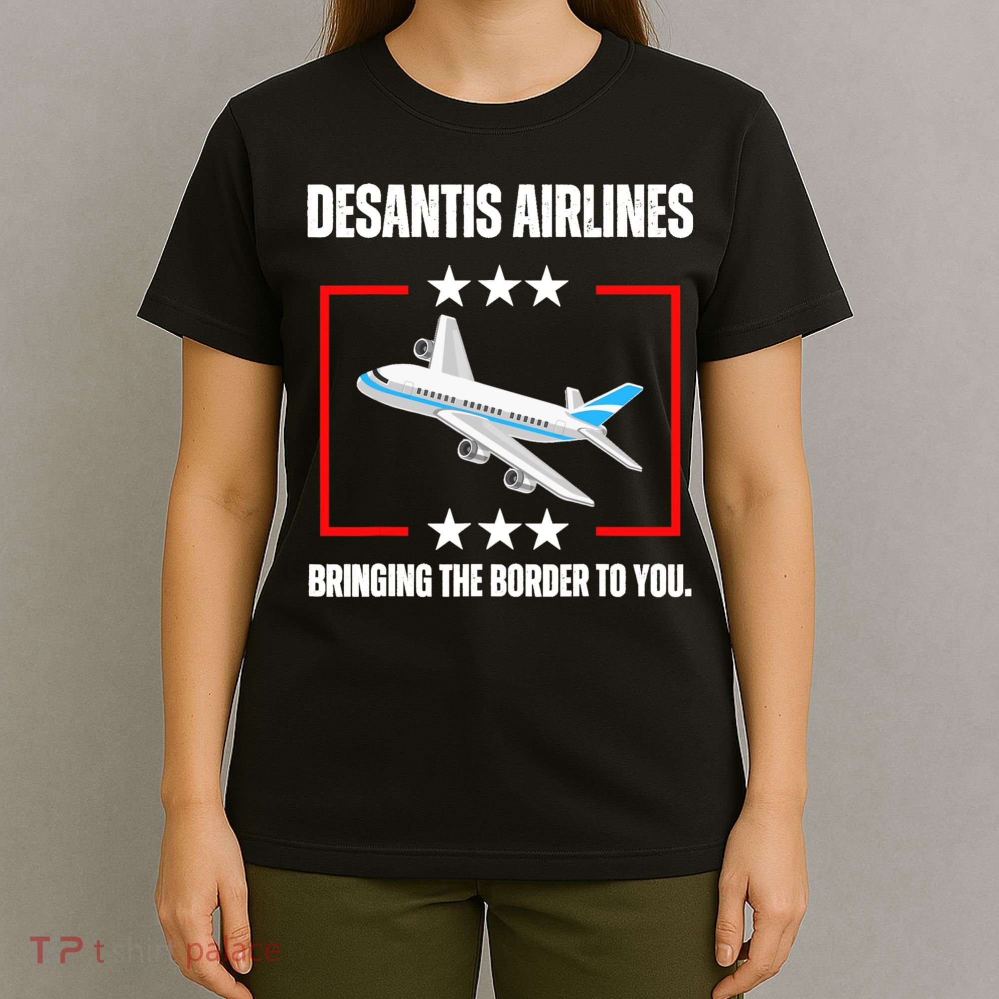 DeSantis Airlines Funny Political Meme DeSantis Airlines T-Shirt