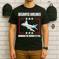 DeSantis Airlines Funny Political Meme DeSantis Airlines T-Shirt thumb 6