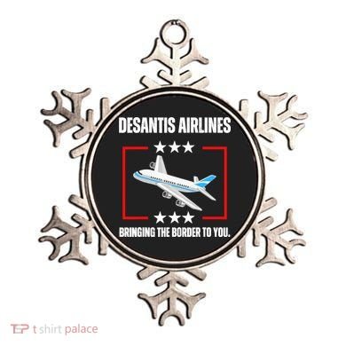 DeSantis Airlines Funny Political Meme DeSantis Airlines Ornament