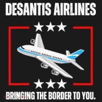 DeSantis Airlines Funny Political Meme DeSantis Airlines Women's Tank Top thumb 5
