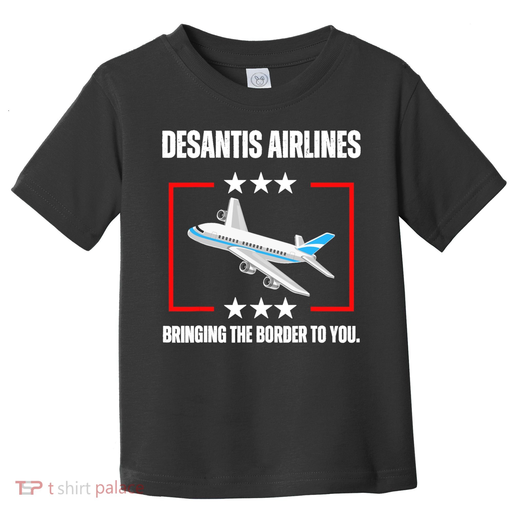 DeSantis Airlines Funny Political Meme DeSantis Airlines Toddler T-Shirt