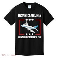 DeSantis Airlines Funny Political Meme DeSantis Airlines Kids T-Shirt thumb 0