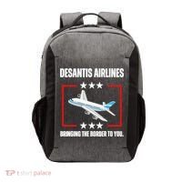 DeSantis Airlines Funny Political Meme DeSantis Airlines Vector Backpack thumb 0