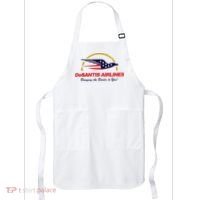DeSantis Airlines Funny Political Meme DeSantis Airlines Ron DeSantis Apron thumb 0