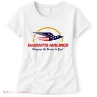 DeSantis Airlines Funny Political Meme DeSantis Airlines Ron DeSantis Women's T-Shirt thumb 0