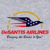DeSantis Airlines Funny Political Meme Ron DeSantis Women's Sweatshirt thumb 2