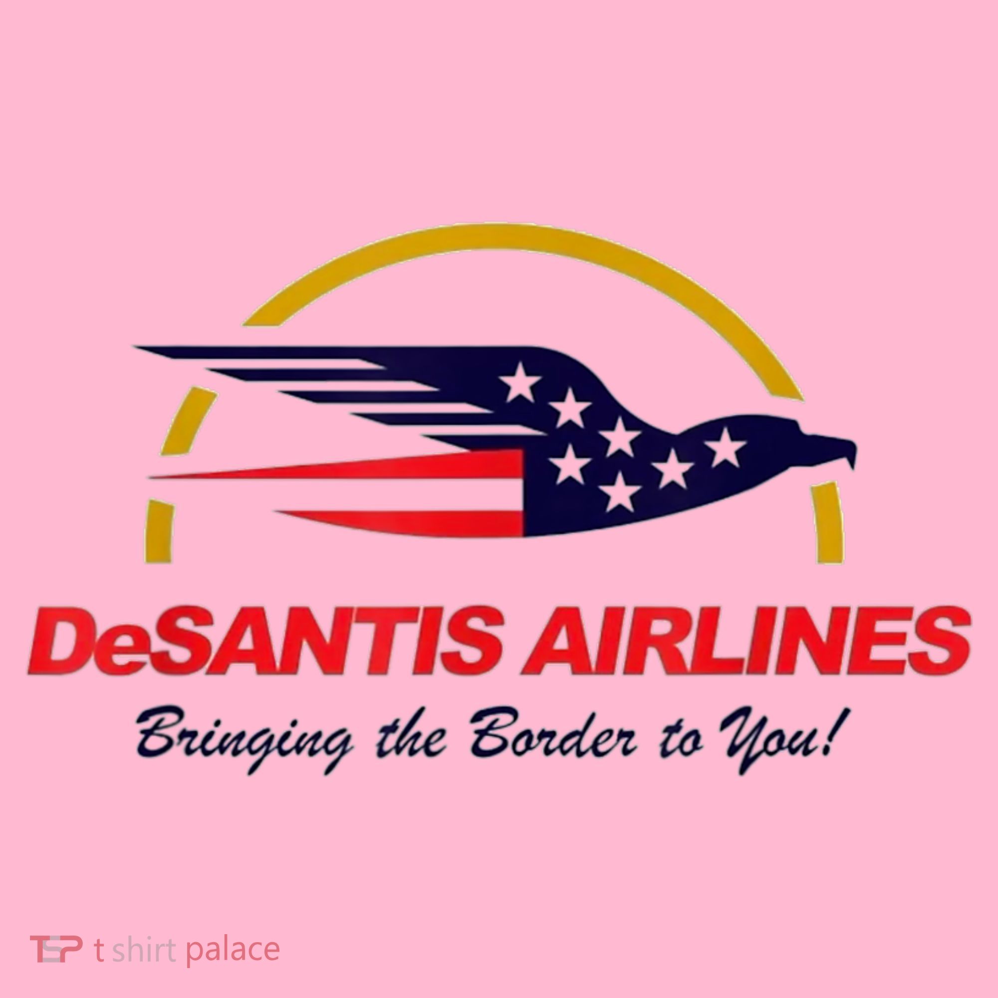 DeSantis Airlines Funny Political Meme Ron DeSantis Coaster