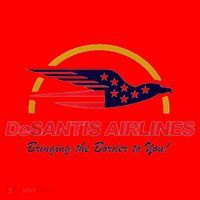 DeSantis Airlines Funny Political Meme Ron DeSantis Santa Hat thumb 1