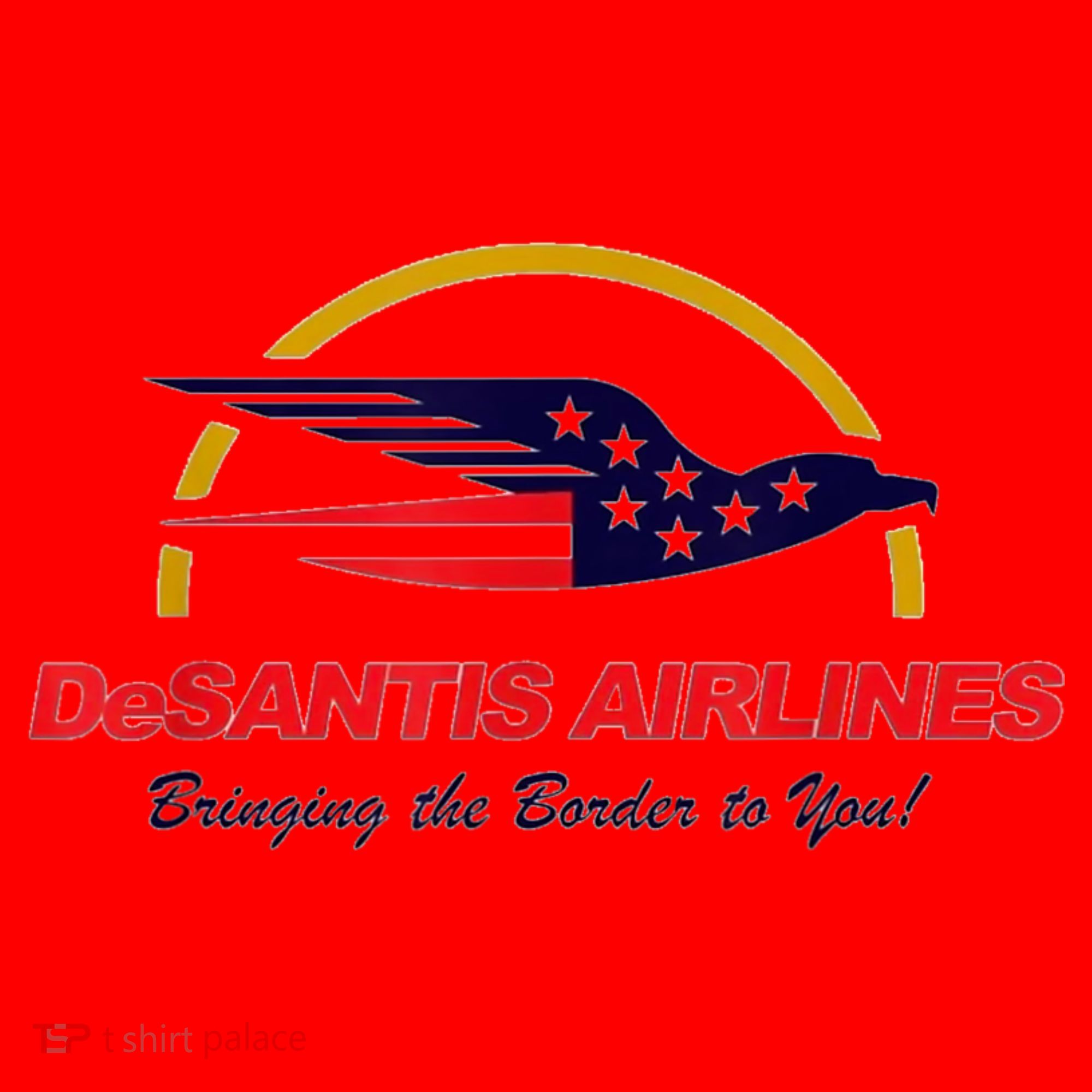 DeSantis Airlines Funny Political Meme Ron DeSantis Santa Hat