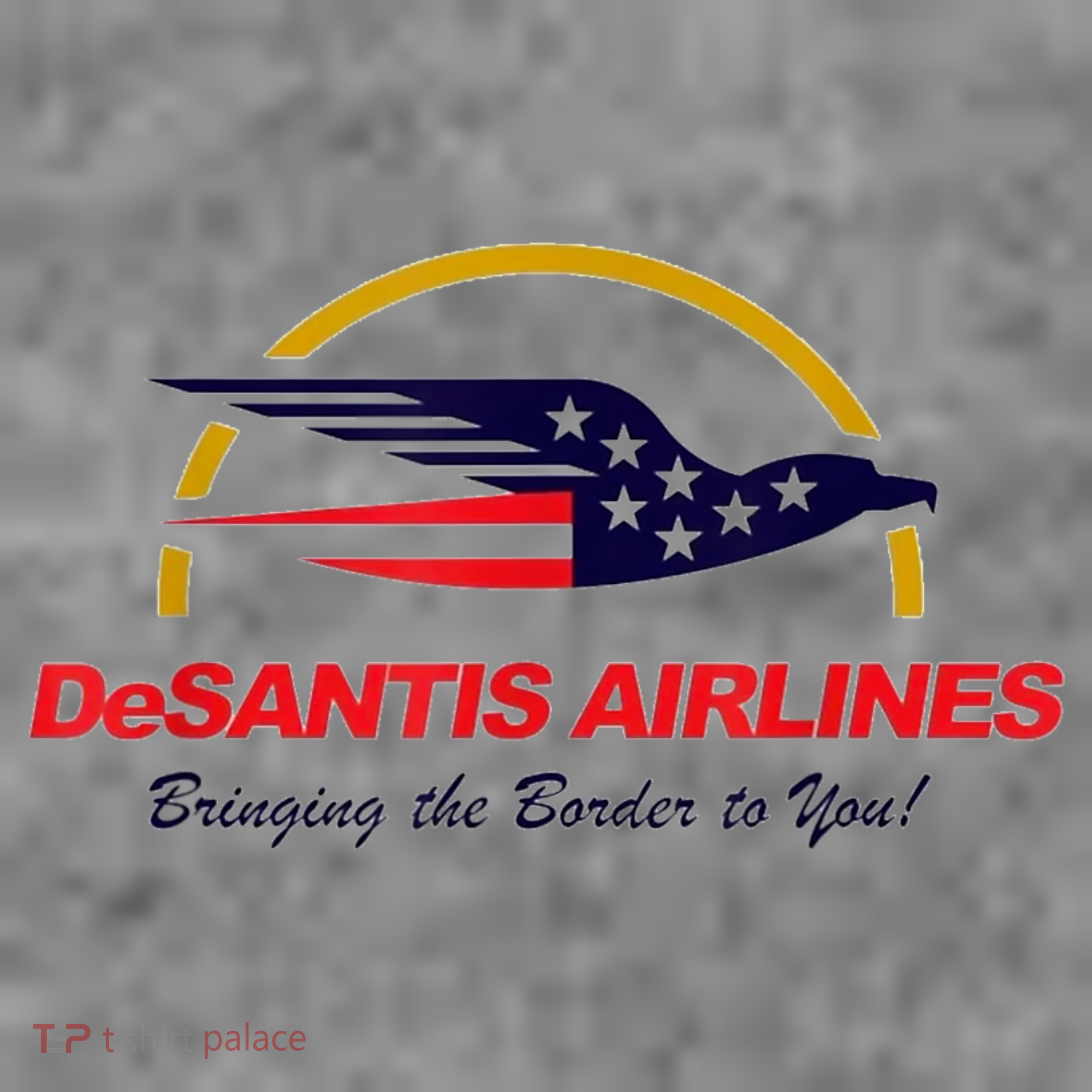 DeSantis Airlines Funny Political Meme Ron DeSantis Toddler Hoodie