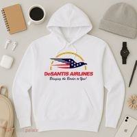 DeSantis Airlines Funny Political Meme Ron DeSantis Hoodie thumb 3