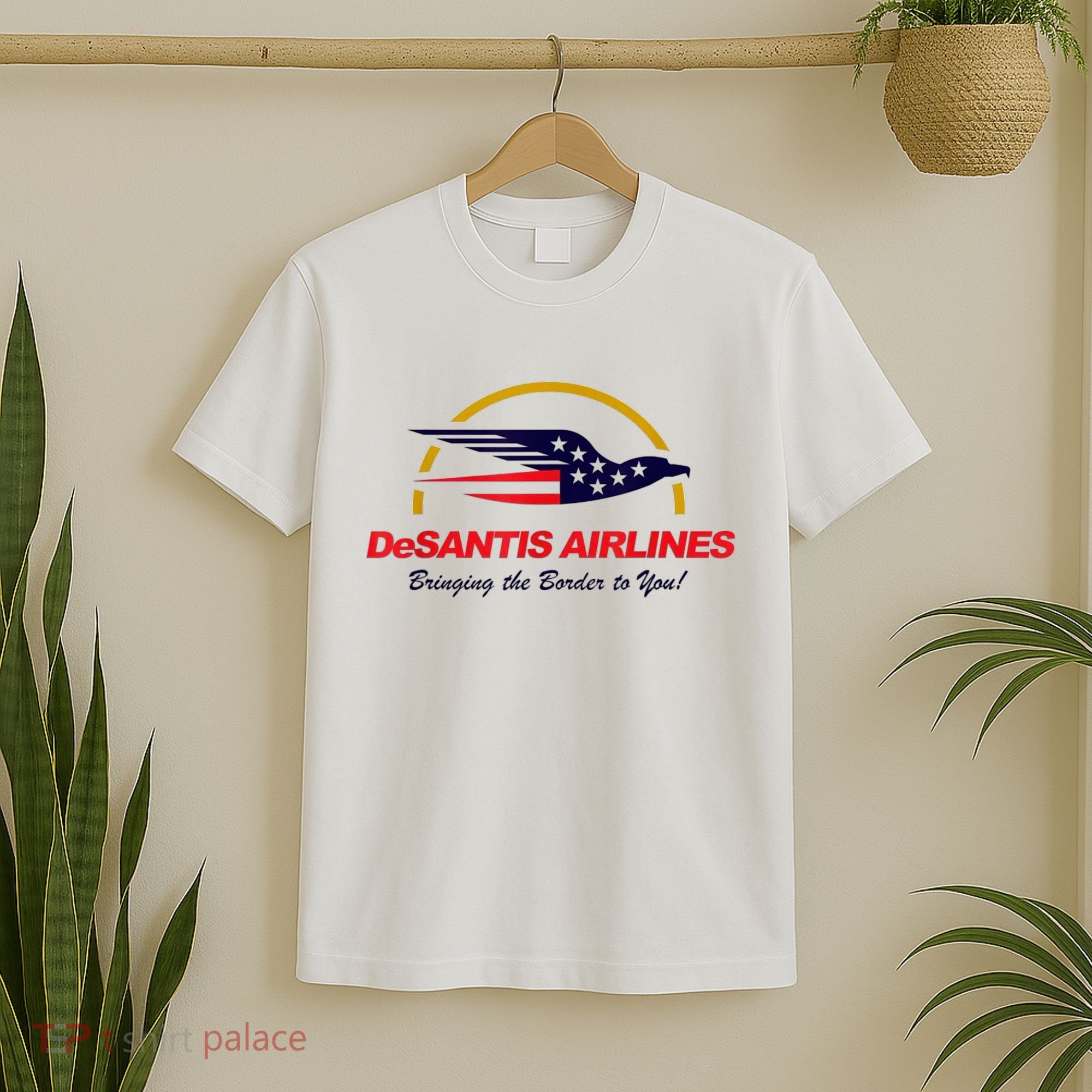 DeSantis Airlines Funny Political Meme Ron DeSantis T-Shirt