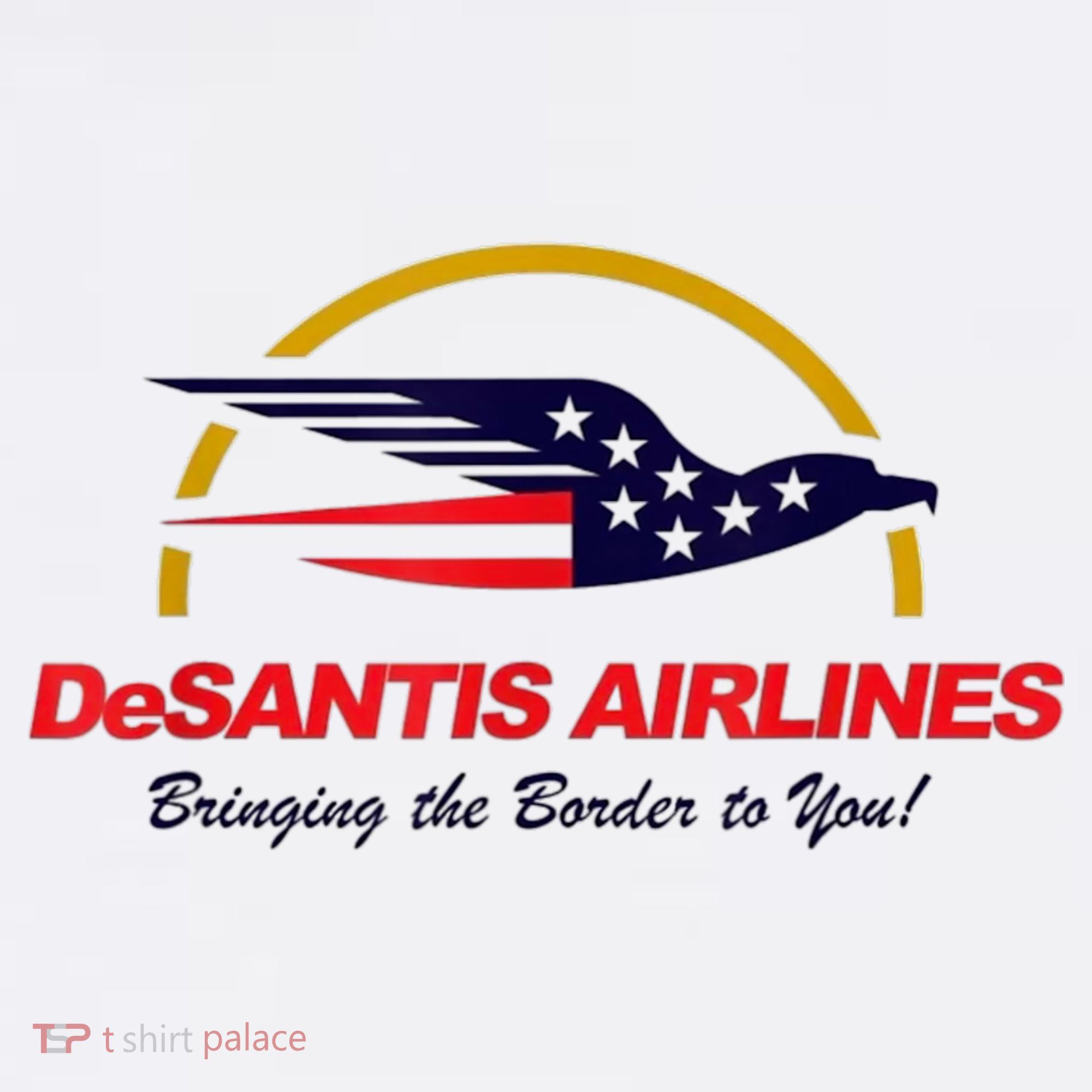 DeSantis Airlines Funny Political Meme Ron DeSantis T-Shirt