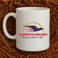 DeSantis Airlines Funny Political Meme Ron DeSantis Coffee Mug thumb 2