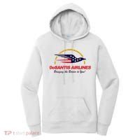 DeSantis Airlines Funny Political Meme Ron DeSantis Women's Hoodie thumb 0