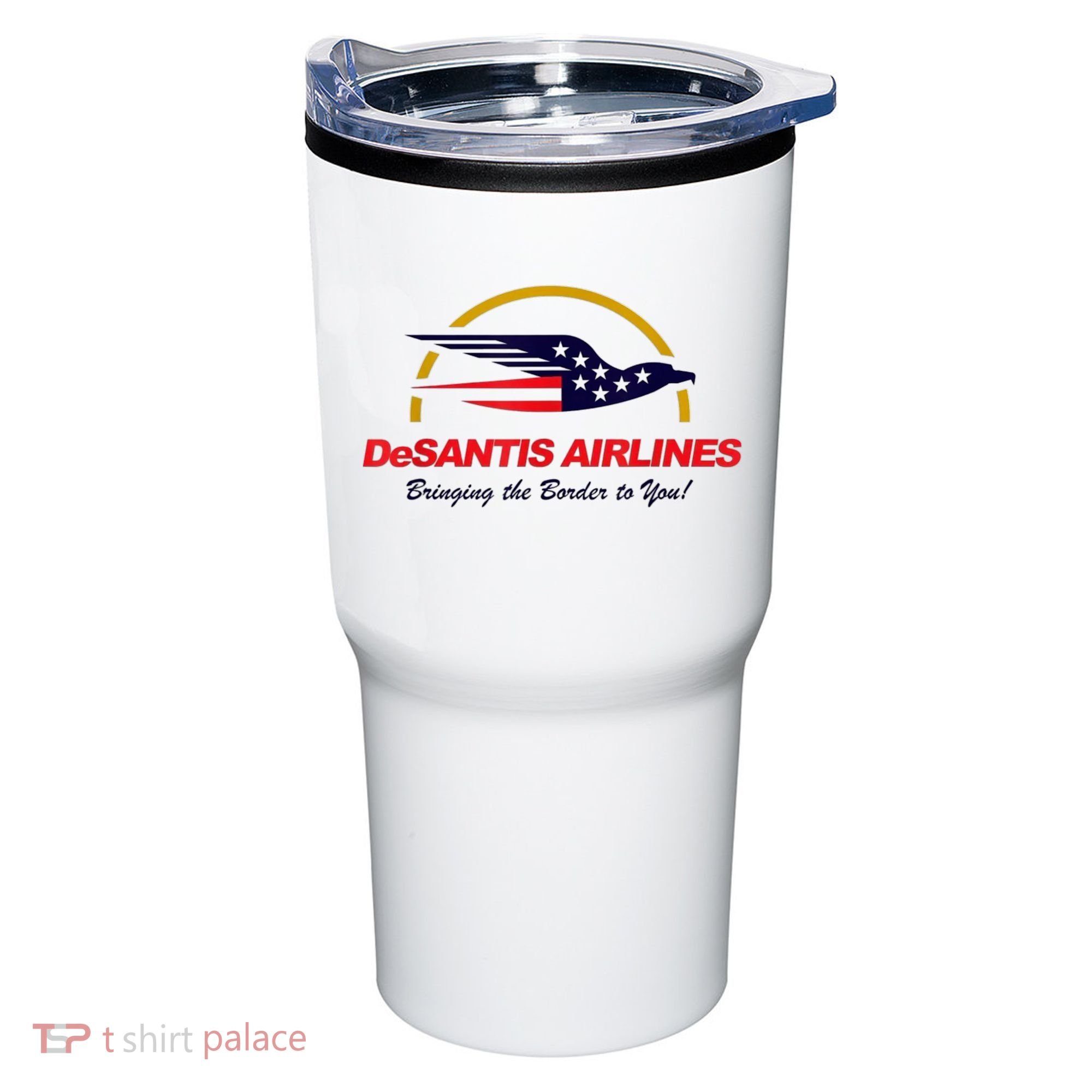 DeSantis Airlines Funny Political Meme Ron DeSantis Tumbler