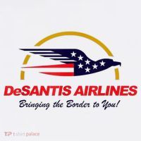 DeSantis Airlines Funny Political Meme Ron DeSantis Ornament thumb 1