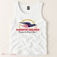 DeSantis Airlines Funny Political Meme Ron DeSantis Tank Top thumb 2