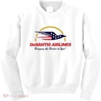 DeSantis Airlines Funny Political Meme Ron DeSantis Kids Sweatshirt thumb 0