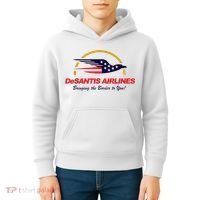 DeSantis Airlines Funny Political Meme Ron DeSantis Kids Hoodie thumb 4