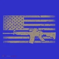 Distressed American Flag Ar15 Gift For Gun Lovers Ar15 Gift Hoodie thumb 2