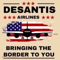 DeSantis Airlines Funny Political Meme Ron DeSantis USA Flag Tote Bag thumb 4