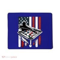 Distressed American Flag Gift Billiards Gift Mousepad thumb 0