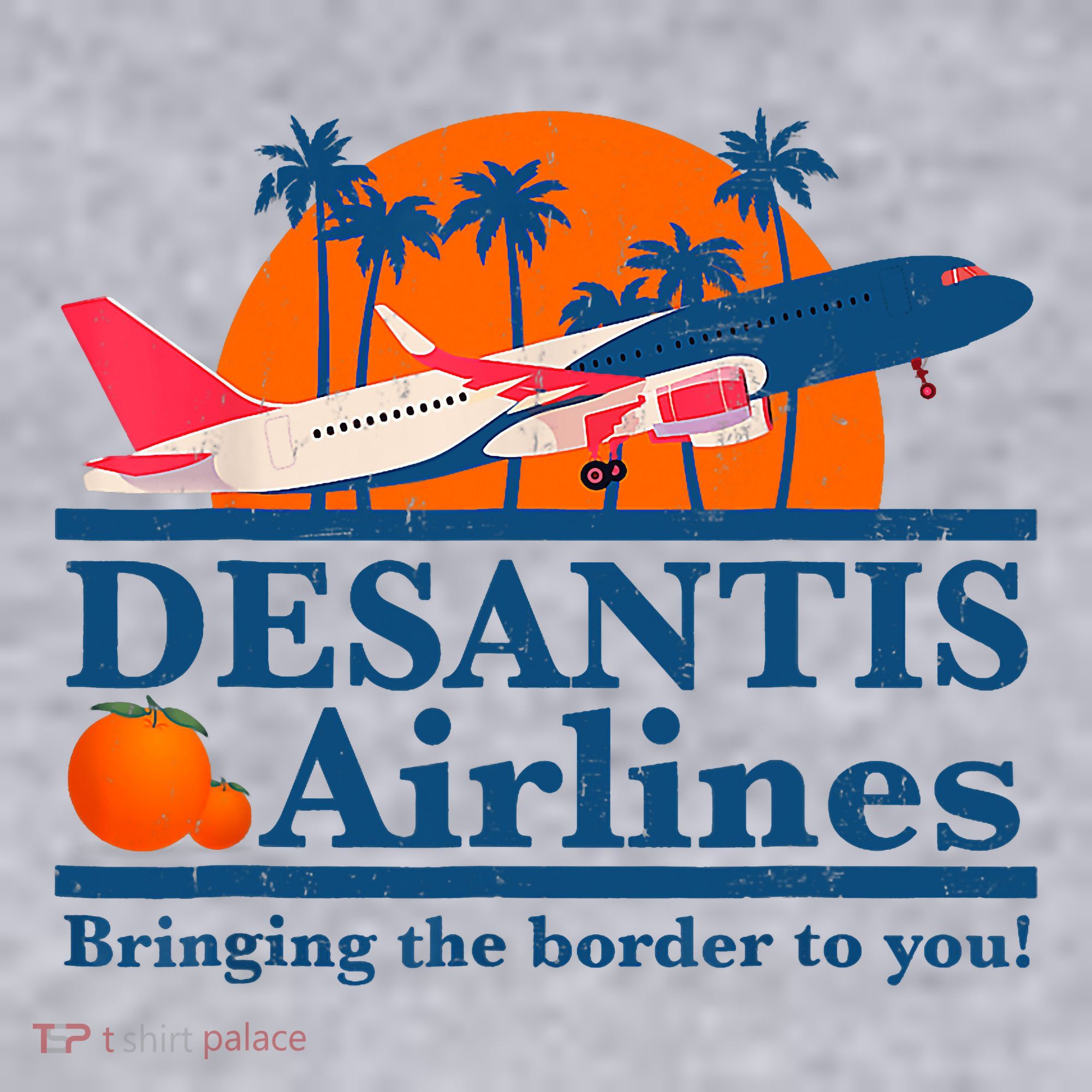 Desantis Airlines Funny Political Meme Ron Desantis Governor Women's Sweatshirt