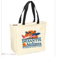 Desantis Airlines Funny Political Meme Ron Desantis Governor Tote Bag thumb 2