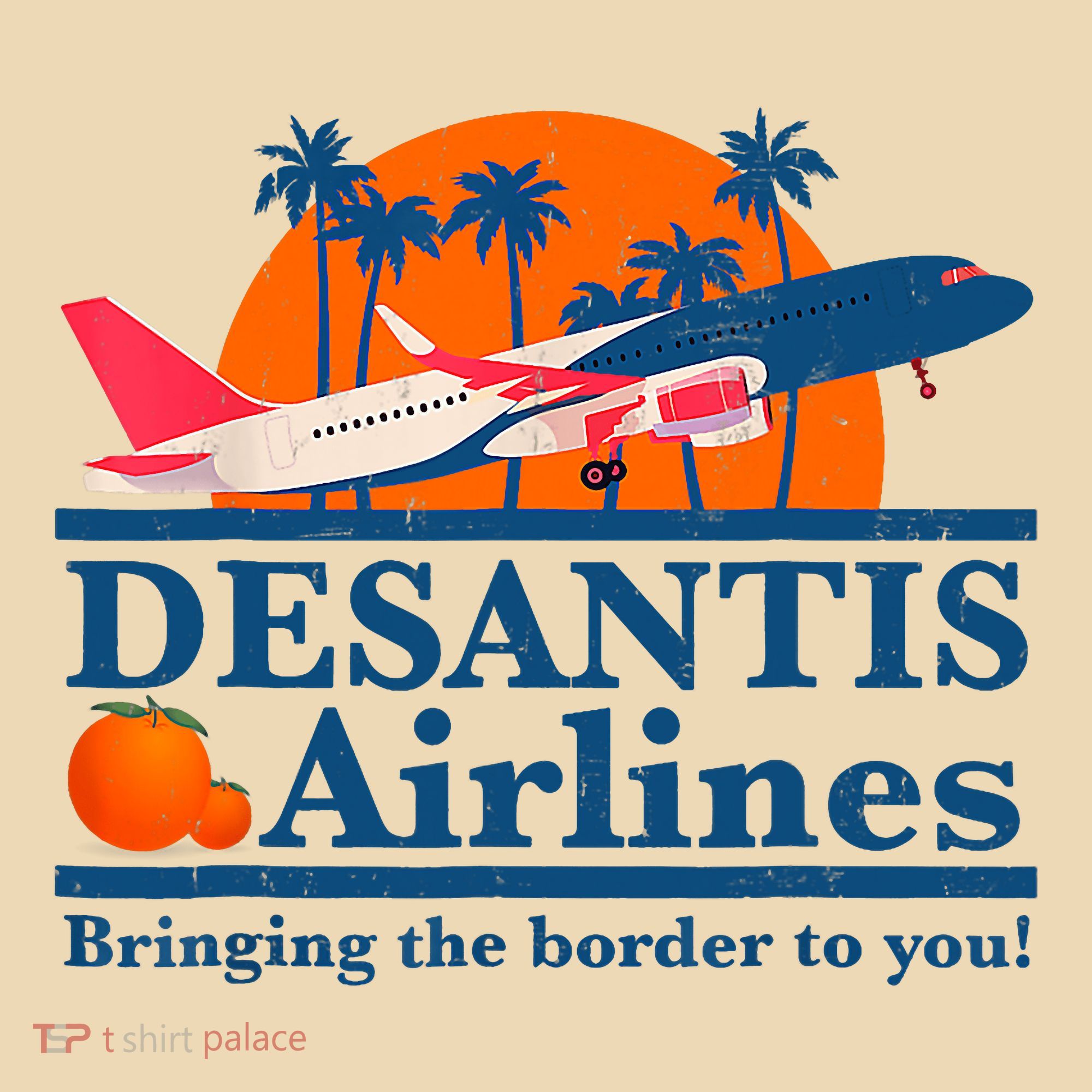 Desantis Airlines Funny Political Meme Ron Desantis Governor Tote Bag