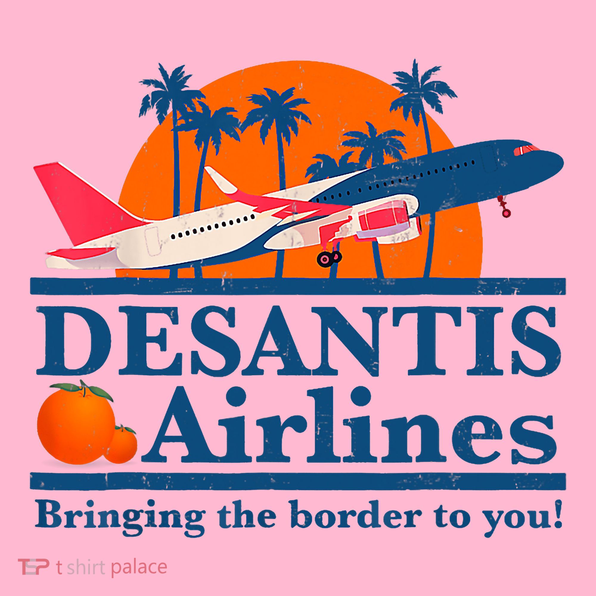 Desantis Airlines Funny Political Meme Ron Desantis Governor Coaster