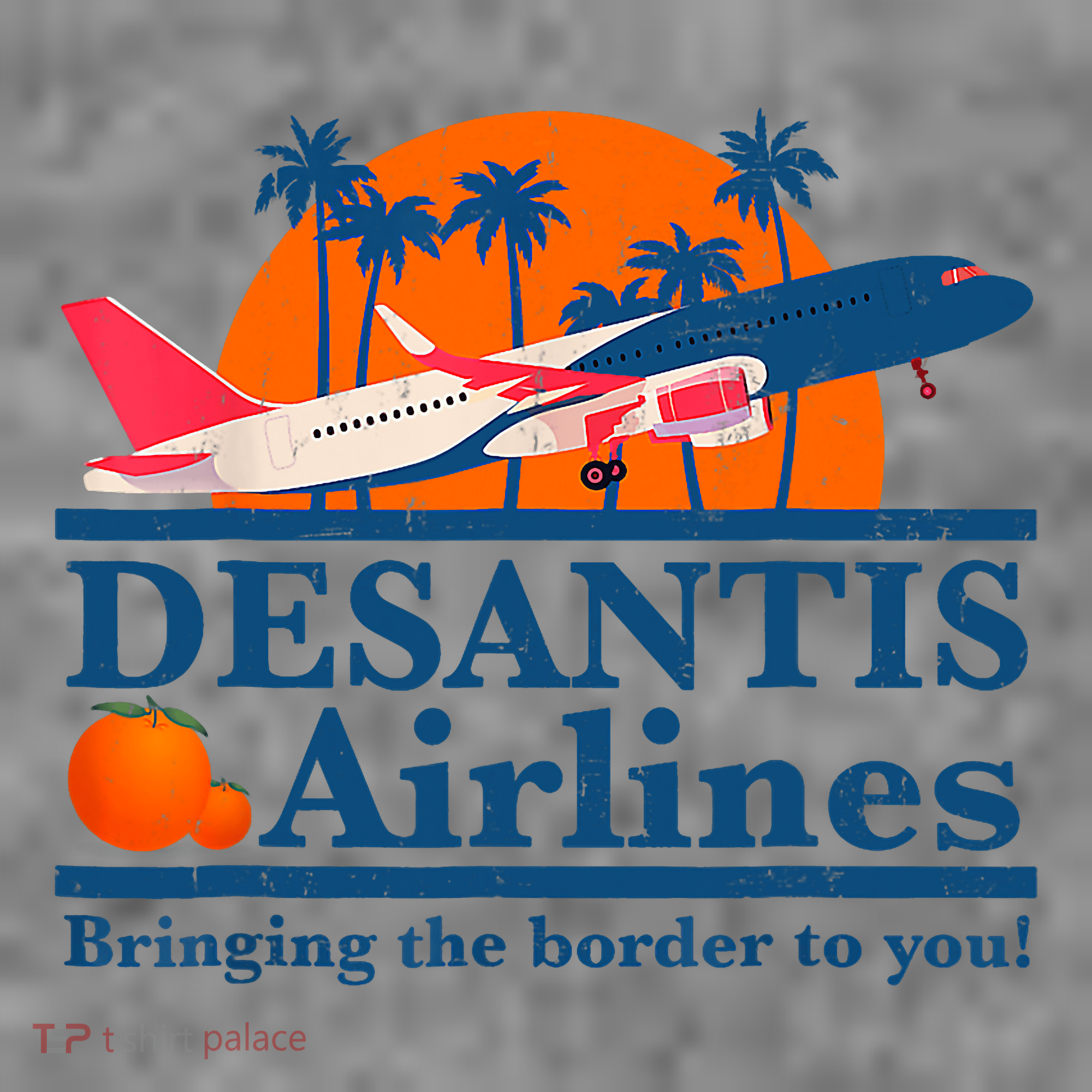 Desantis Airlines Funny Political Meme Ron Desantis Governor Toddler Hoodie