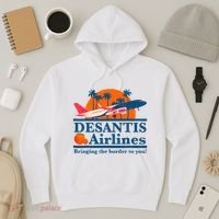Desantis Airlines Funny Political Meme Ron Desantis Governor Hoodie thumb 3