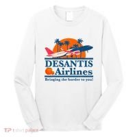 Desantis Airlines Funny Political Meme Ron Desantis Governor Long Sleeve Shirt thumb 0